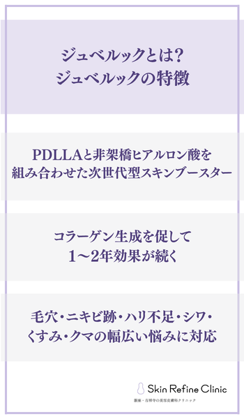 ジュベルックとは?ジュベルックの特徴