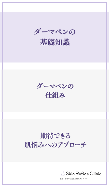 ダーマペンの基礎知識