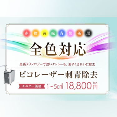 SBCタトゥー除去