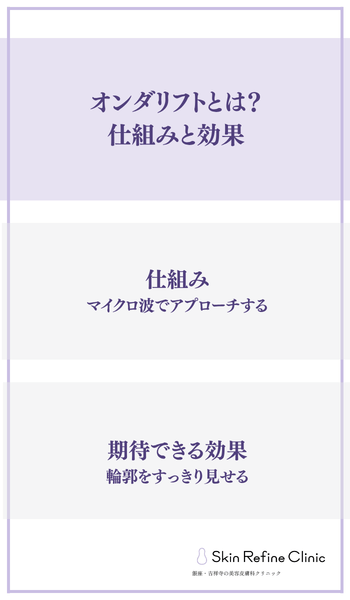 オンダリフトとは?仕組みと効果