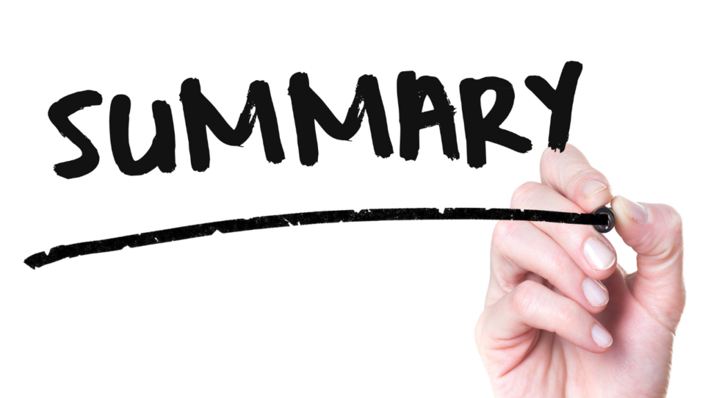Summaryと書いている